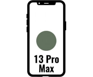 Telefono movil smartphone apple iphone 13 pro max 512gb green sin cargador -  sin auriculares -  a15 bionic -  12mpx -  6.7pulgadas