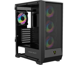Keep Out Caja Atx XC-501 Mesh Black Usb3.0+type c