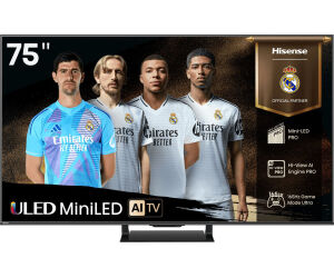 TELEVISOR 75'' MINILED UHD 4K QUANTUM DOT 165Hz 75U7Q PRO SMART TV HISENSE