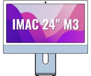 Apple iMac 24" Retina 4,5K / M3 8-Core CPU/ 8Gb/ 256Gb SSD/ 10-Core GPU/ Azul