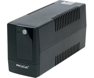 SAI Línea Interactiva Phasak Basic Interactive 800 VA/ 800VA-480W/ 2 Salidas/ Formato Torre
