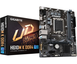 Placa Gigabyte H610m K Ddr4,intel,1700,h610,2ddr4,64gb,hdmi,gblan,2sata3+m.2,4usb3.2,matx