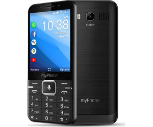 Telefono movil myphone up smart lte kaios black 3.2 pulgadas -  5mpx -  4g - negro