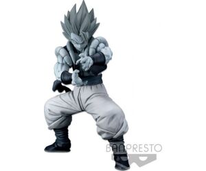 Figura banpresto dragon ball super super saiyan blue gogeta tones blanco & negro master stars piece