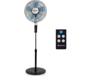 Ventilador de Pie Orbegozo Silent Night SF 0642/ 60W/ 5 Aspas 40cm/ 3 Velocidades