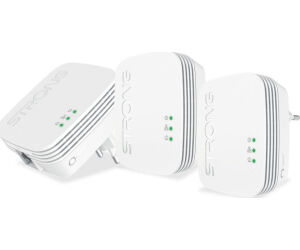 Strong Powerline 600 Triple Pack Mini 600 Mbit/s Ethernet Blanco 3 pieza(s)