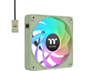 Ventilador Inv Magnetico Caja Thermaltake Ct120 Ex Argb 3xvent Verde Matcha