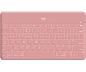 Teclado logitech keys to go wireless inalambrico para iphone ipad y apple tv blush