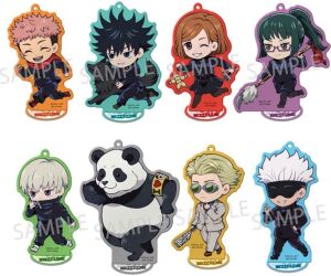 Set figuras acrílicas megahouse jujutsu kaisen toko toko mascot versión limitada