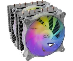 Ventilador con Disipador Mars Gaming MCPU-XTW/ 12cm/ Blanco