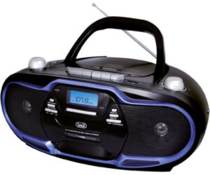 Radio Cassette Trevi Cmp 574 Usb Portab. Radio Rec. Cd Player +usb Blue