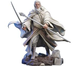 Figura diamond select toys diorama gallery el señor de los anillos gandalf deluxe
