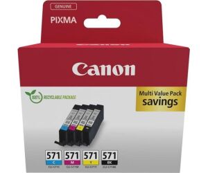 Cartucho tinta canon cli - 571 cian - magenta - amarillo - negro