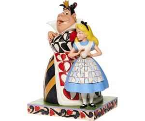 Figura enesco disney alicia en el pais de las maravillas alicia & reina de corazones