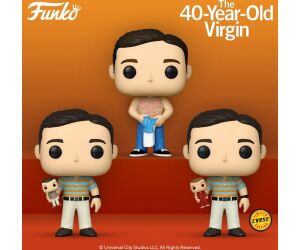 Caja sorpresa funko cine virgen a los 40 andy en sus tres variantes