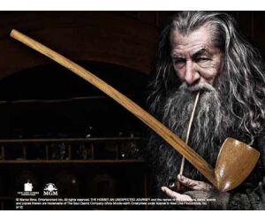 Replica the noble collection l hobbit pipa gandalf de 23 cm