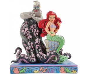 Figura enesco disney la sirenita ariel y úrsula