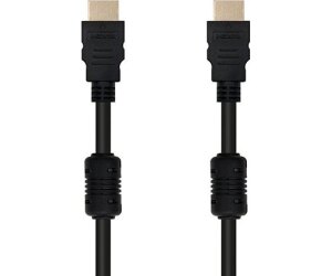 Cable HDMI 1.4 Nanocable 10.15.1815/ HDMI Macho - HDMI Macho/ 15m/ Negro