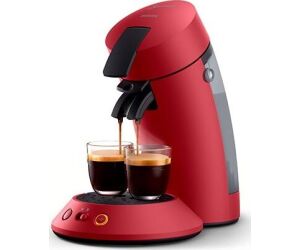 Cafetera de Cápsulas Philips SENSEO Original Plus CSA210/91/ Compatible cápsulas SENSEO/ Roja