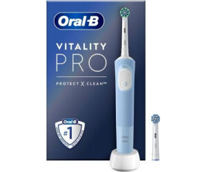 Cepillo Dental Braun Oral-B Vitality Pro/ Incluye 1 Recambio/ Azul