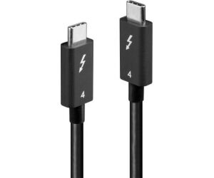 Lindy 31120 cable Thunderbolt 1 m 40 Gbit/s Negro