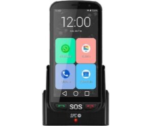 Telefono movil smartphone spc apolo black quadcore -  5pulgadas -  16gb - msd -  radio -  bt -  5+2mp -  android 10 -  whatsapp