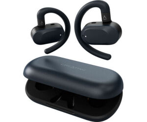 Creative Labs Outlier Go Auriculares Inalámbrico gancho de oreja Llamadas/Música/Deporte/Uso diario USB Tipo C Bluetooth Azul
