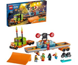 Lego city espectáculo acrobático camión