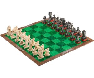 Juego de mesa ajedrez the noble collection minecraft héroes vs. criaturas