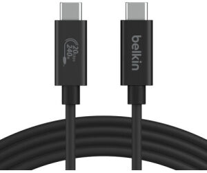 Belkin INZ004BT2MBK cable USB USB4 Gen 2x2 2 m USB C Negro