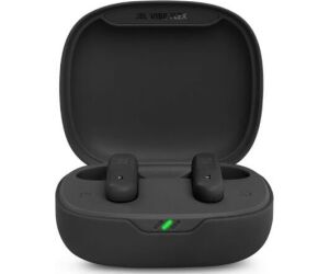 Auriculares Bluetooth JBL Vibe Flex con estuche de carga/ Autonomía 8h/ Negro