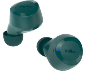 Belkin SoundForm Bolt Auriculares Inalámbrico Dentro de oído Llamadas/Música/Deporte/Uso diario Bluetooth Verde azulado