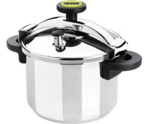 Olla a Presión Monix Classica M530001/ Ø22cm/ 4L/ Acero Inoxidable/ Apta para Inducción