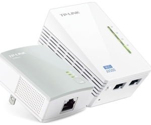 Tp-link Kit Extensor Powerline Wifi Av500 A 300 Mbps