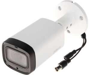 (dh-hac-hfw1200rp-z-2712-s6) Dahua CÃmara HÃbrida Bullet Hdcvi 2mp EstÃndar Plastico Pal Varifocal Ir 80m 2.7-12mm
