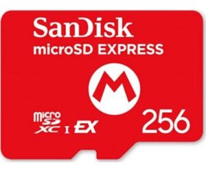 Tarjeta micro sd express sandisk 256gb para nintendo switch 2