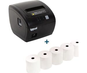 Kit impresora térmica TP EASY 80 + 5 rollos