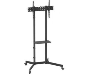 Soporte Suelo Aisens Rueda Bandeja Dvd Monitor/tv 45kg 37-70 Negro