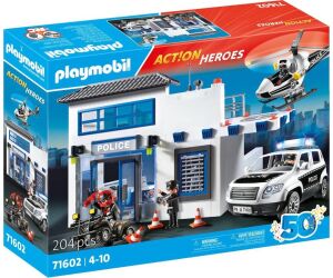Playmobil mega set policía