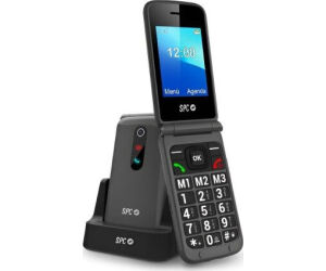 Teléfono Móvil SPC Stella 3 para Personas Mayores/ 4G/ Negro
