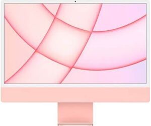 Ordenador all in one apple imac 24pulgadas retina 4.5k pink 2021 chip m1 8c -  8gb -  ssd 256gb -  gpu 8c