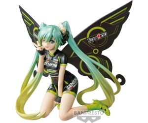 Figura banpresto hatsune miku racing chronicle racing miku 2017 team ukyo cheering ver