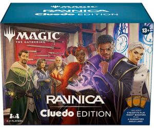 Caja de cartas magic the gathering ravnica cluedo edition inglés