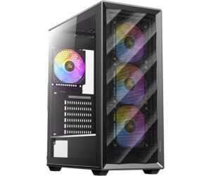 Caja Antec Ax85 Argb Atx Negro 4xvent 120mm 2xusb Sn Fuente