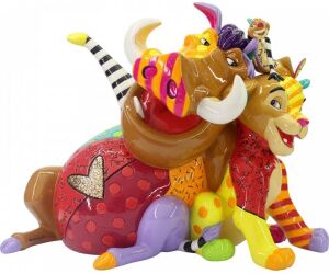 Figura enesco disney el rey león estilo britto