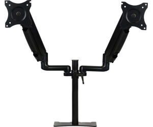 Brazo articulado soporte doble monitor ajustable 27 pulgadas vesa 75 x 75 - 100 x 100