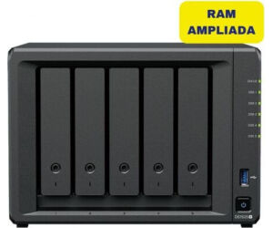 NAS Synology Diskstation DS1525+/ 5 Bahías 3.5"- 2.5"/ 16GB DDR4/ Formato Torre