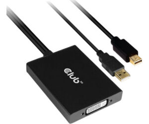 Adaptador Activo Club3d Mini-dp A Dual Link Dvi