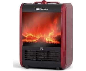 Chimenea Eléctrica Orbegozo CM 9015/ 2 niveles de potencia/ 750W-1500W