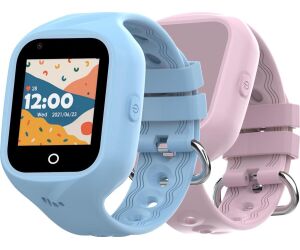 Celly Smartwatch Kids 4G 2 Correas Azul y Rosa